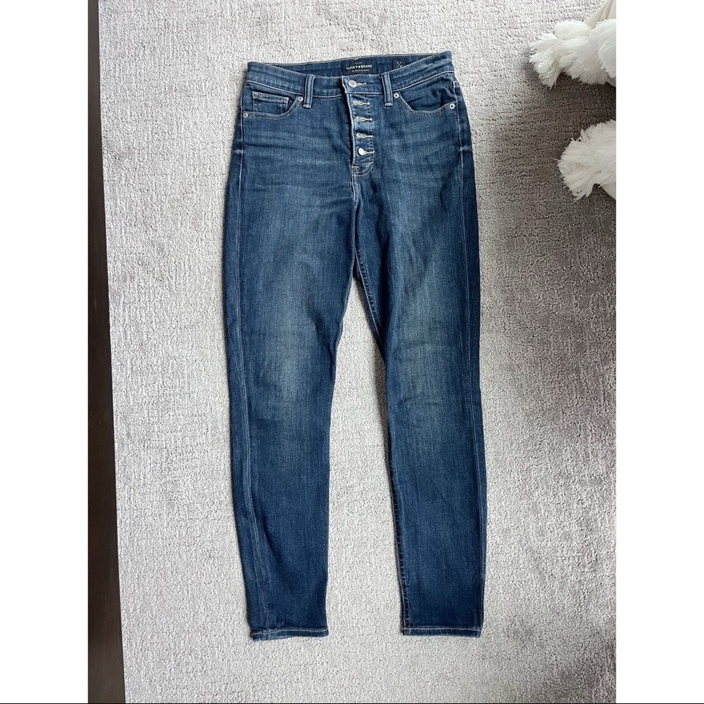 Lucky Brand High Rise Bridgette Skinny Jean